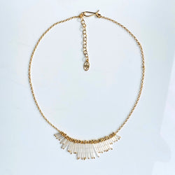 Mini Deco Necklace: Blanco