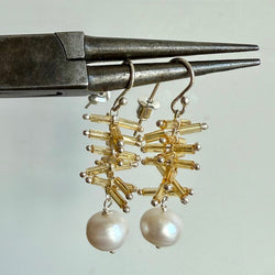 Helix Earrings: Silver