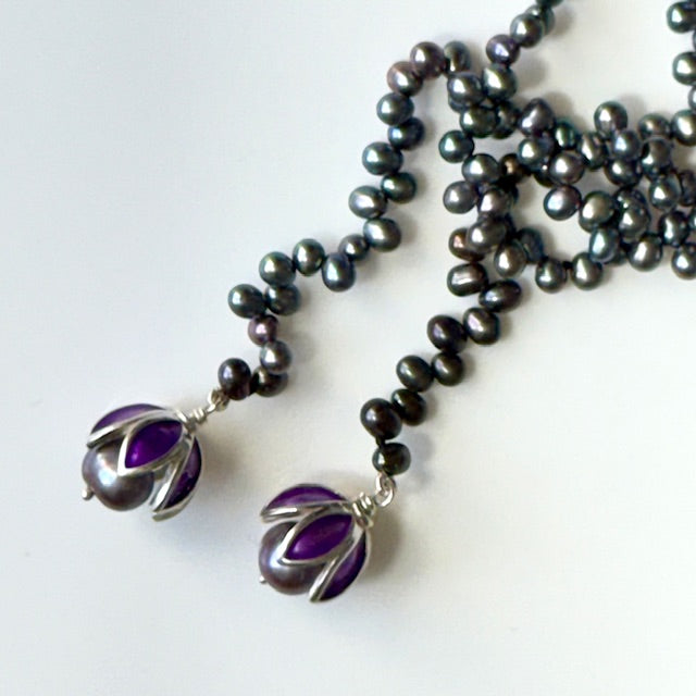 Lotus Blossom Lariat