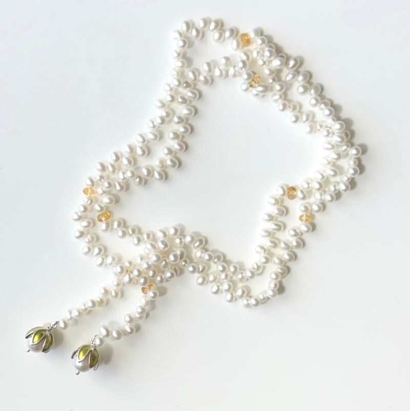 Lotus Blossom Lariat