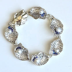 Oyster Bracelet with Diamonds