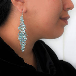 Duster Earrings: Azul