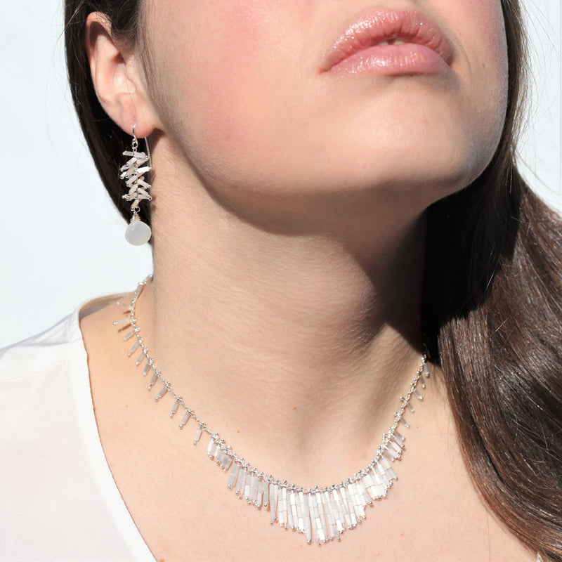 Deco Necklace: Blanco