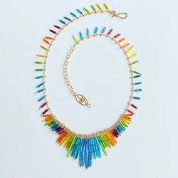 Deco Necklace: Rainbow