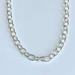 Open Link Chain: Silver