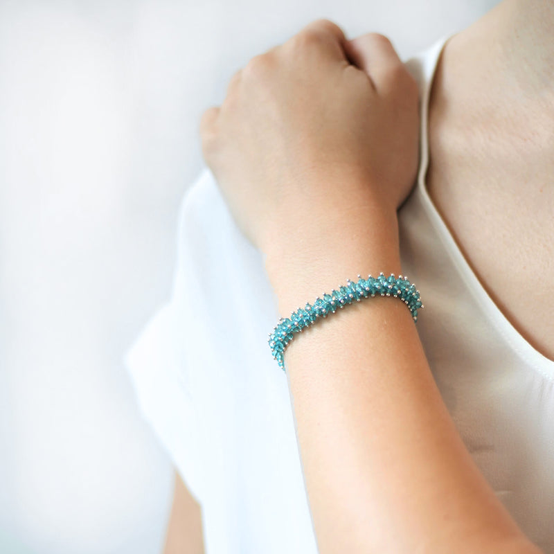 Alexis Bracelet: Aqua