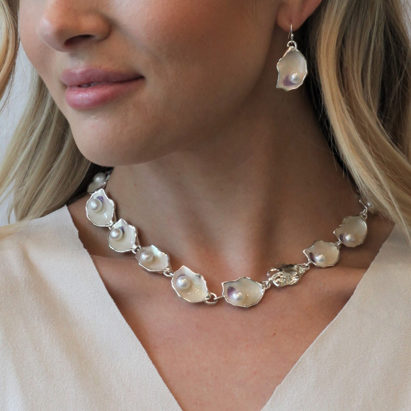 アクセサリー oyster baroque pearl necklace Baroque Pearl Opera Necklace | M.S. Rau