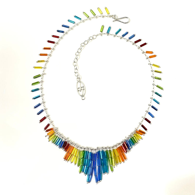 Deco Necklace: Rainbow