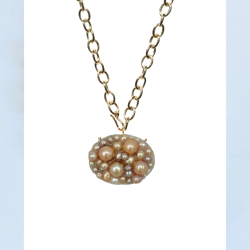 CAVIAR OVAL NECKLACE COLLECTION