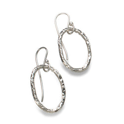 Linked Earrings in Silver
